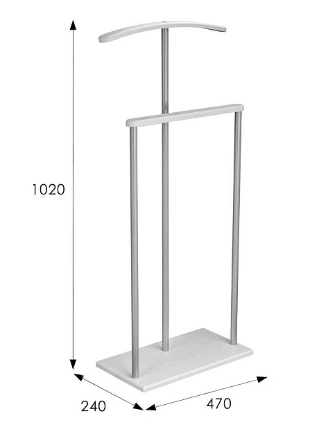 Костюмная вешалка Мебелик Дэви 1 006386 Фото № 3