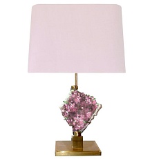 Настольная лампа Loft-Concept Bronze and Pink Amethyst Lamp 43.327-0 23610
