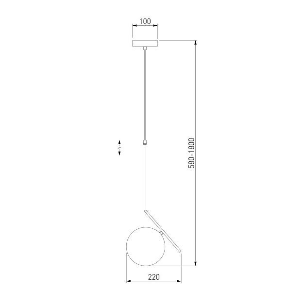 Подвесной светильник Eurosvet Shape 50213/1 латунь изображение 2 Подвесной светильник Eurosvet Shape 50213/1 латунь Фото № 2