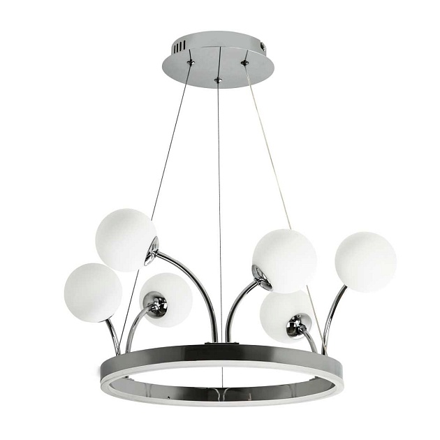 Подвесная светодиодная люстра Modelux Modestyle MS.1535.6 CR Фото № 1