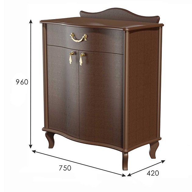 Комод Мебелик Джульетта 008554 изображение 3 Комод Мебелик Джульетта 008554 Фото № 3