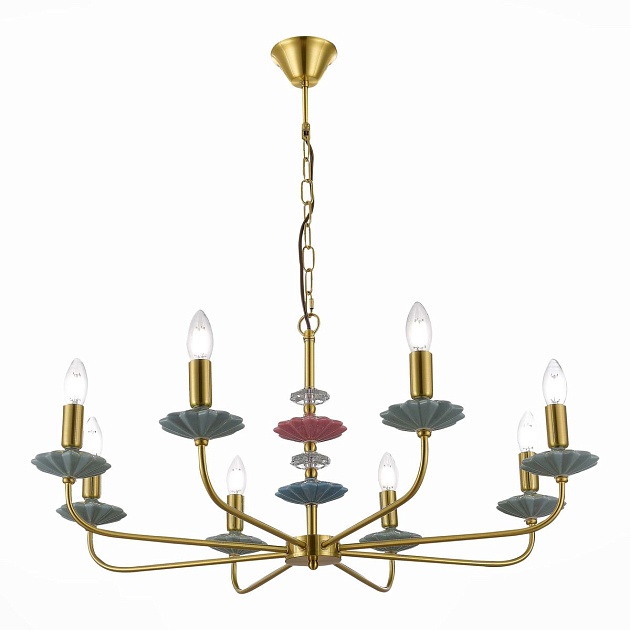 Подвесная люстра Evoluce Attic SLE1117-203-08 изображение 1 Подвесная люстра Evoluce Attic SLE1117-203-08 Фото № 1