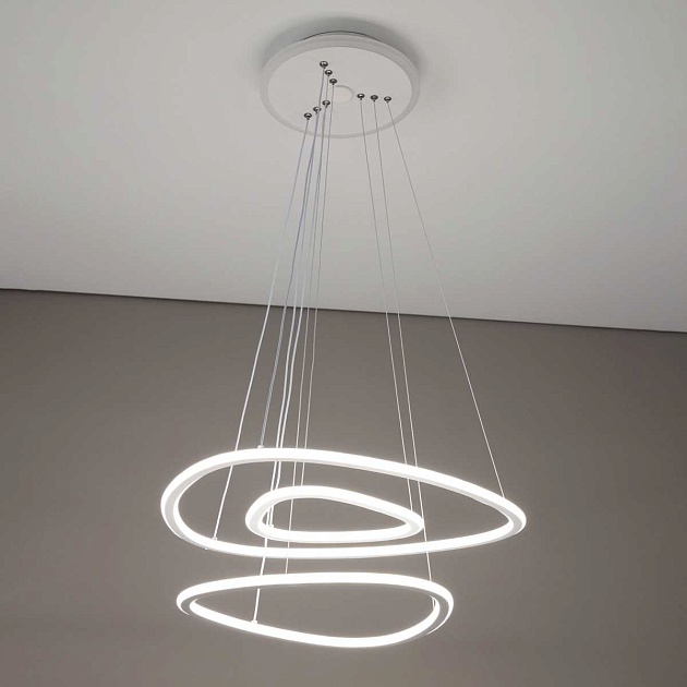 Подвесная светодиодная люстра Citilux Неон Смарт CL731A330E Фото № 4