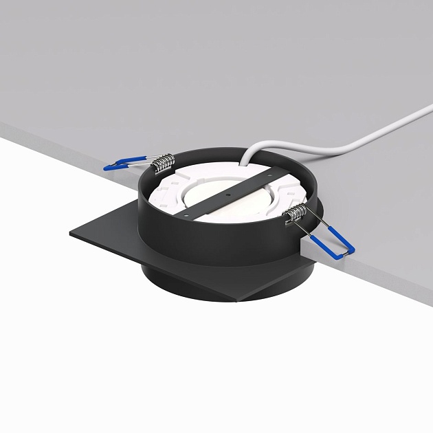 Встраиваемый светильник Denkirs Flat DK2091-BK изображение 2 Встраиваемый светильник Denkirs Flat DK2091-BK Фото № 2