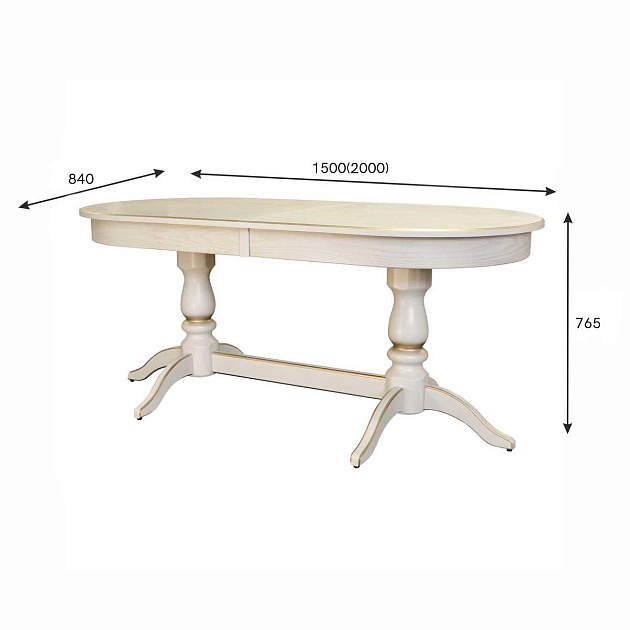 Кухонный стол Мебелик Тарун 3 008261 изображение 3 Кухонный стол Мебелик Тарун 3 008261 Фото № 3