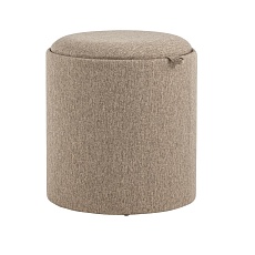Пуф с ящиком Stool Group Хюгге S рогожка бежевая 19B260LS BY1701-3