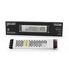 Блок питания Gauss 150W 24V IP20 ультратонкий 202102150 4