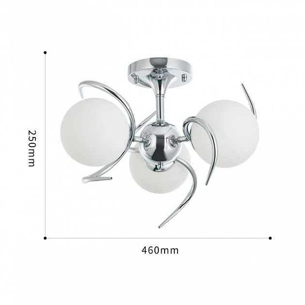 Потолочная люстра Arte Milano Neapolis71007 271007/3C Ni Фото № 2