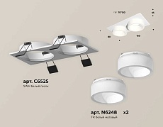 Комплект встраиваемого светильника Ambrella light Techno Spot XC (C6525, N6248) XC6525065 1