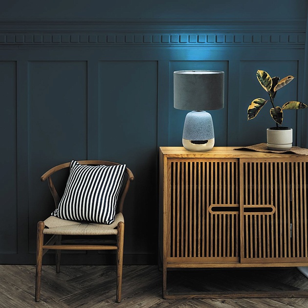 Настольная лампа Escada Hestia 10200/L Blue изображение 4 Настольная лампа Escada Hestia 10200/L Blue Фото № 4