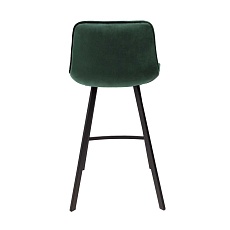 Барный стул AksHome Leros темно-зеленый, велюр 81475 3