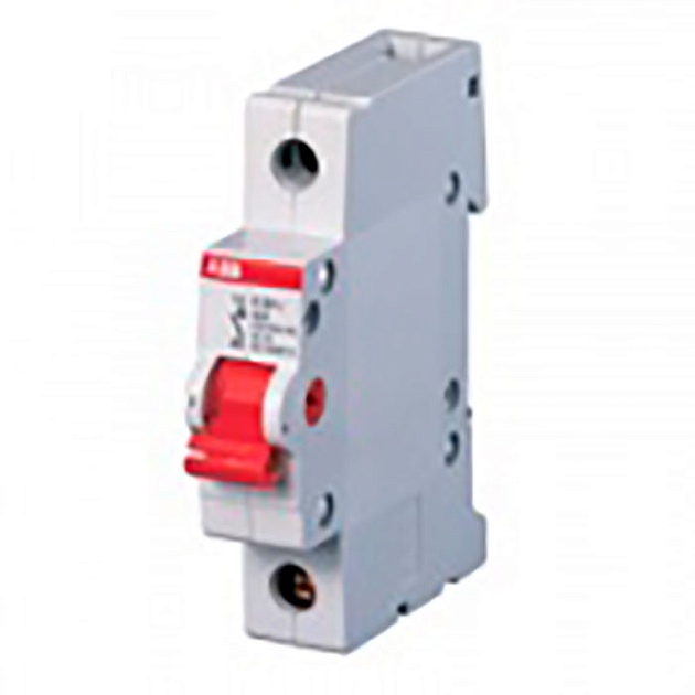 Рубильник 1пол. SHD201/50 рычаг крас. 2CDD271111R0050 Фото № 1