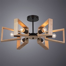 Потолочная люстра Arte Lamp Brussels A8030PL-6BK 3