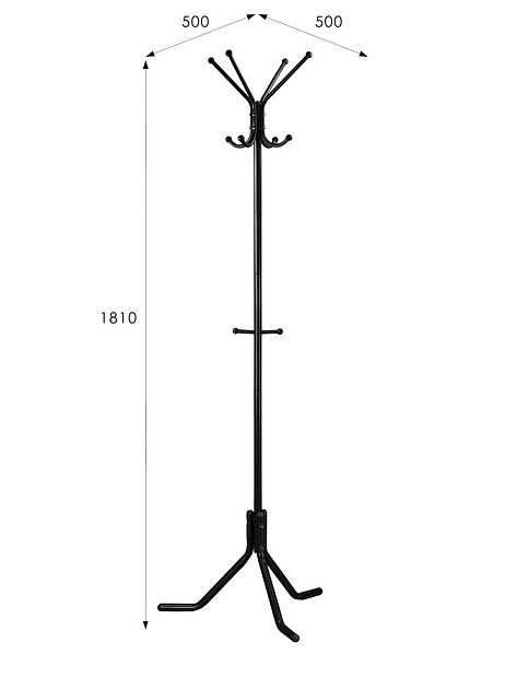 Напольная вешалка Мебелик Пико 3 007936 Фото № 3