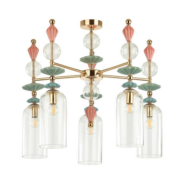 Подвесная люстра Odeon Light Classic Bizet 4855/5C Фото № 1