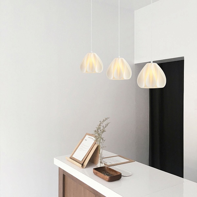 Подвесной светильник Eurosvet Sinki 30187/1 белый Фото № 6