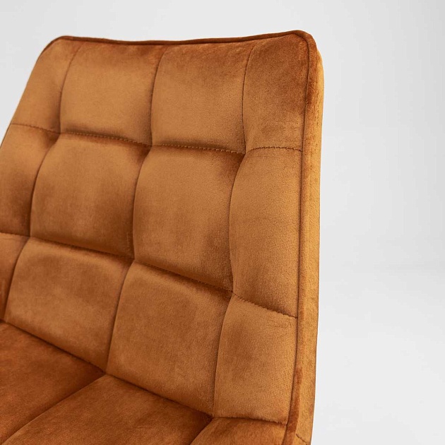 Полубарный стул AksHome Linx кирпичный, велюр 86210 Фото № 10