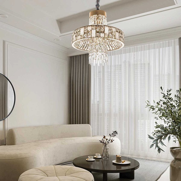 Подвесная светодиодная люстра Modelux Premium ML.6987.600P Фото № 2