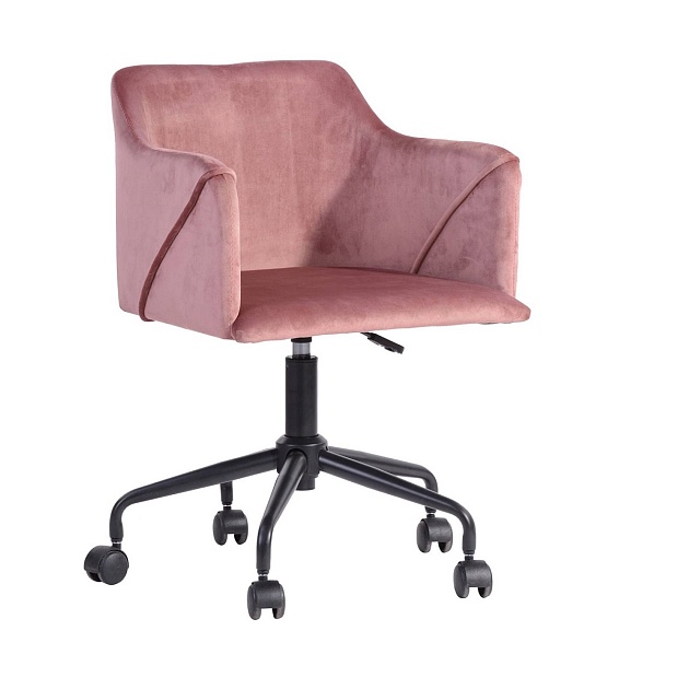 Поворотное кресло Stool Group Jamal розовый JAMAL PINK Фото № 1
