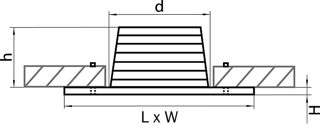 Встраиваемый светодиодный светильник Lightstar Leddy 212182 Фото № 2