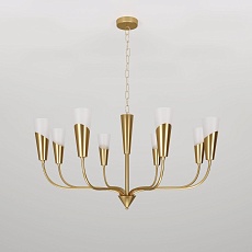 Подвесная люстра Eurosvet Rhyton 60167/8 латунь 5