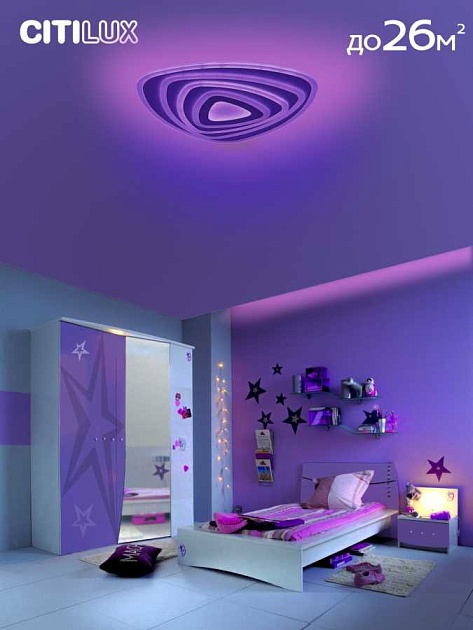 Потолочный светодиодный светильник Citilux Триест Смарт CL737A35E Фото № 16