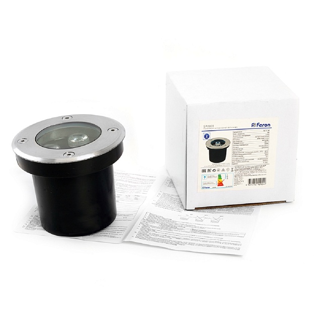 Грунтовый светодиодный светильник Feron SP2801 48452 изображение 6 Грунтовый светодиодный светильник Feron SP2801 48452 Фото № 6