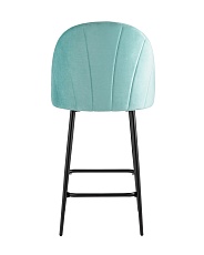 Полубарный стул Stool Group Логан велюр пыльно-голубой AV 413-H50-08(PP) 4