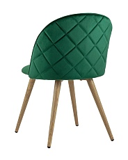 Кухонный стул Stool Group Лион велюр с ромбами зеленый DC-69030A HLR-56 5