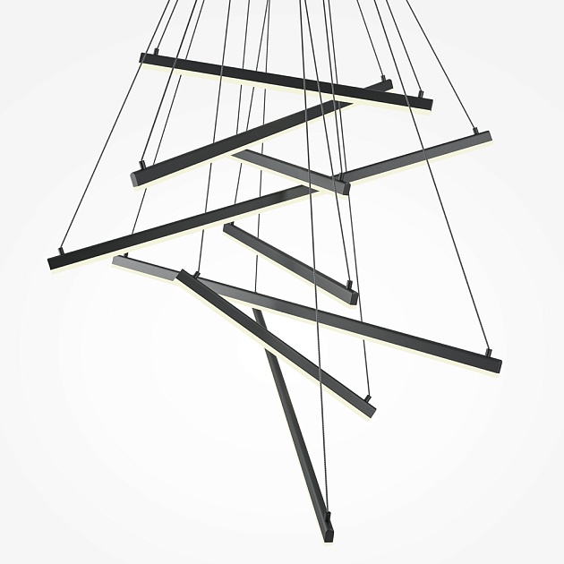 Подвесной светодиодный светильник Maytoni Line MOD016PL-L96BK изображение 6 Подвесной светодиодный светильник Maytoni Line MOD016PL-L96BK Фото № 6