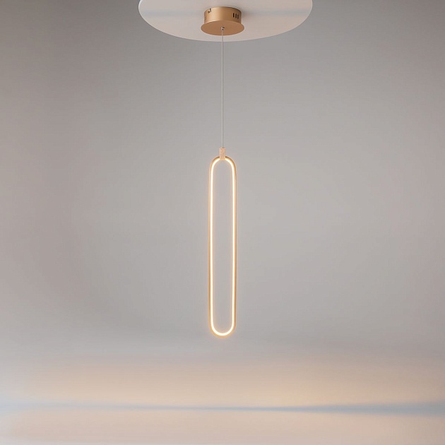 Подвесной светодиодный светильник Maytoni Chain MOD017PL-L13G Фото № 7