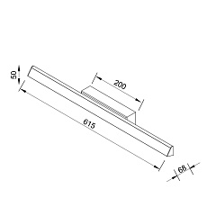Настенный светильник Mantra LINEAL 8964 2
