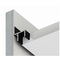 Безрамный теневой профиль FerGipps белый ТП 6 УТ000002067 1