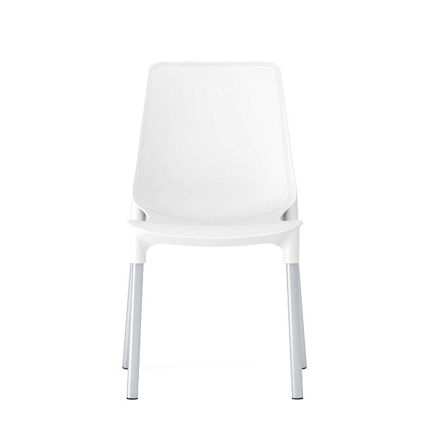 Офисный стул Sheffilton SHT-S75 белый/хром лак 6310470508 Фото № 4