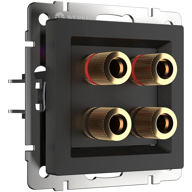 Акустическая розетка Werkel черный матовый W1185008 4690389157059 изображение 1 Акустическая розетка Werkel черный матовый W1185008 4690389157059 Фото № 1