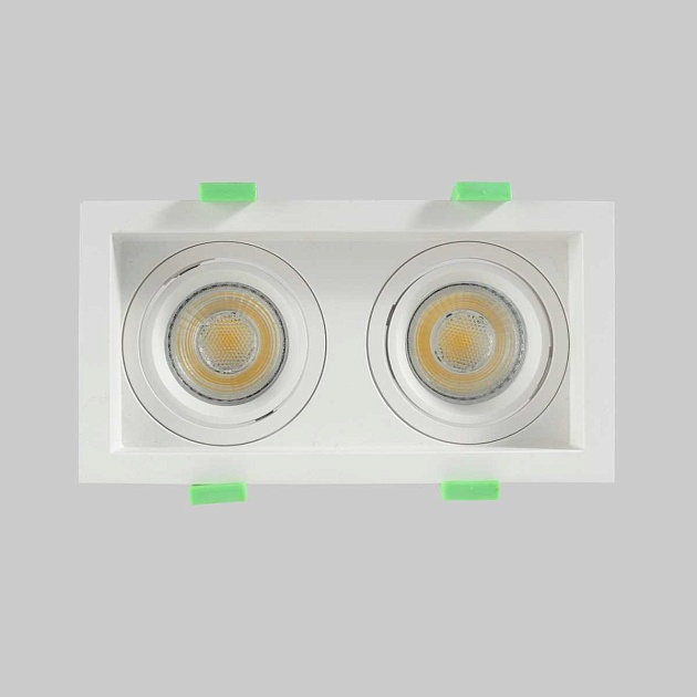 Встраиваемый светильник Crystal Lux CLT 068C2 WH Фото № 2