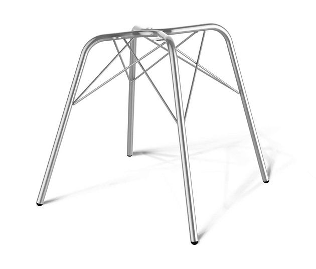 Кухонный стул Sheffilton SHT-ST37/S64 серое облако/хром лак 4683235302 Фото № 2