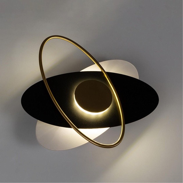 Настенный светодиодный светильник Arte Lamp Mars A2605AP-7BK Фото № 4