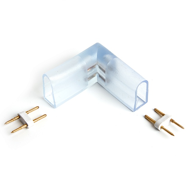 Соединитель угловой для светодиодной ленты 220V LS720, LD511 Фото № 1