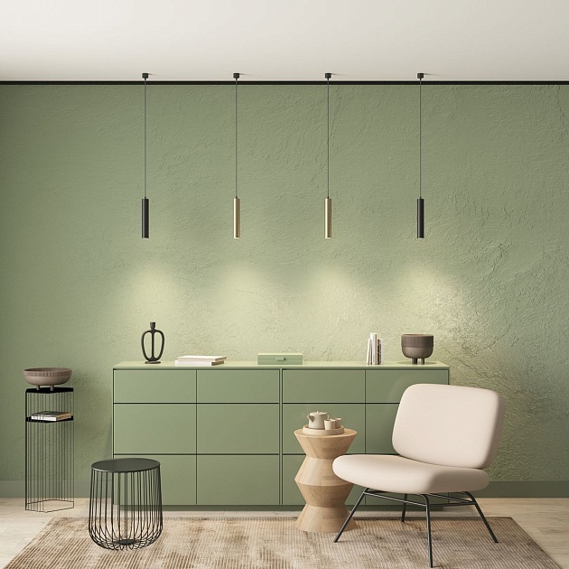 Подвесной светильник Denkirs Tube DK4050-BK изображение 3 Подвесной светильник Denkirs Tube DK4050-BK Фото № 3