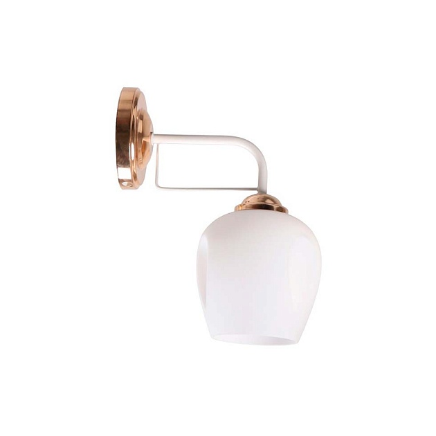 Бра ЭкономСвет 11030/1wFGD+WT WT Фото № 1