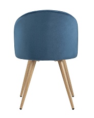 Кухонный стул Stool Group Лион велюр голубой DC-69030 HLR-63 5