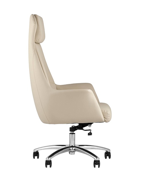Кресло руководителя TopChairs Viking бежевое A025 DL001-3 Фото № 4