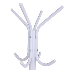 Напольная вешалка AksHome Lyra белый, металл 77655 2