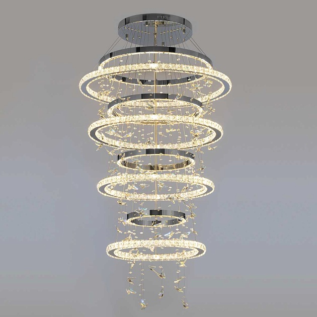 Люстра хрустальная с пультом Citilux ETERA CL322090 Фото № 5