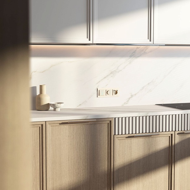 Диммер N Werkel шампань рифленый W1142010 4690389213120 изображение 3 Диммер N Werkel шампань рифленый W1142010 4690389213120 Фото № 3