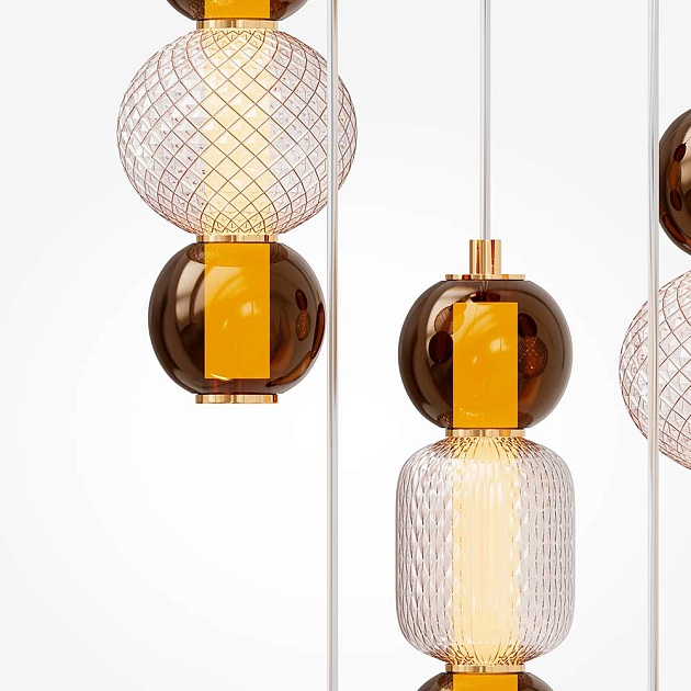 Подвесная светодиодная люстра Maytoni Drop MOD273PL-L80G3K изображение 4 Подвесная светодиодная люстра Maytoni Drop MOD273PL-L80G3K Фото № 4