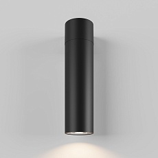 Уличный настенный светодиодный cветильник Elektrostandard Nork LED черный 35187/D a069890 2