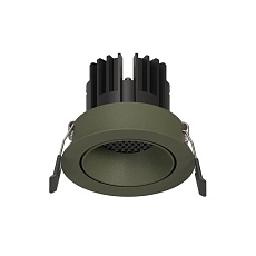 POINTS Точечный светильник DIRECT LED 220В 8Вт 4000К CRI90 15° NO-DIM пепельно-зеленый