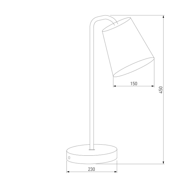 Настольная лампа Eurosvet Montero 01134/1 белый изображение 3 Настольная лампа Eurosvet Montero 01134/1 белый Фото № 3